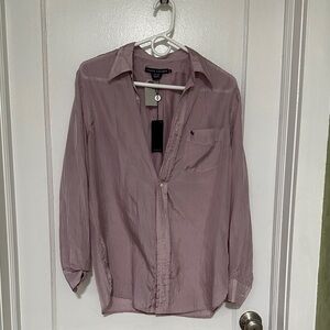Ralph Lauren Lavender Casual Shirt